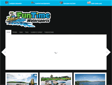 Tablet Screenshot of funtimewatersports.com